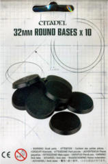 Citadel 32mm Round Bases x 10